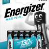 Energizer Max Plus Αλκαλική Μπαταρία AAA 6 Τεμαχίων