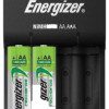 Energizer Base Φορτιστής Μπαταριών Ni-MH με 4 x R6/AA Μπαταρίες 1300 mAh