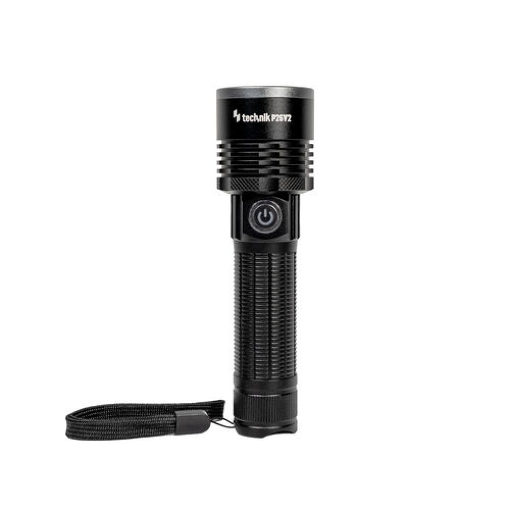 Technik P26V2 Φακός Χειρός LED Επαναφορτιζόμενος USB Type-C 1000 lm