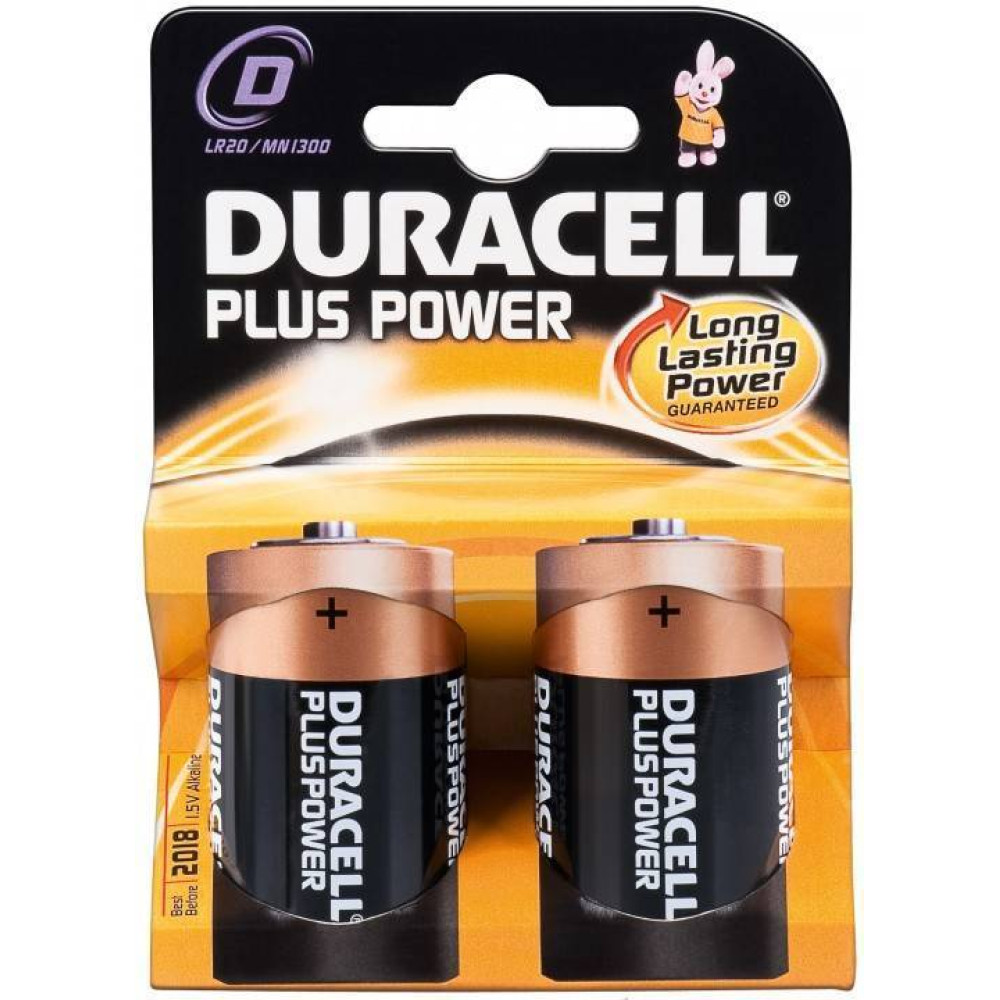 Duracell Plus Power LR20 D (2 τμχ)