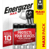 Energizer Max Alkaline Μπαταρία AAΑ (8 τμχ)