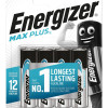 Energizer Max Plus Alkaline Μπαταρία ΑΑ (4 τμχ)
