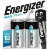 Energizer Max Plus Alkaline Μπαταρία C (2 τμχ)