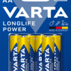Varta Αλκαλικές Longlife Power Μπαταρίες LR6 AA (6τμχ)