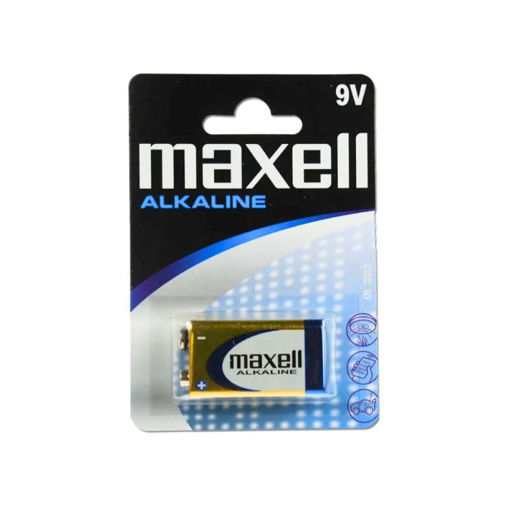 MAXELL Αλκαλική Μπαταρία 9V 6LR61 BL1