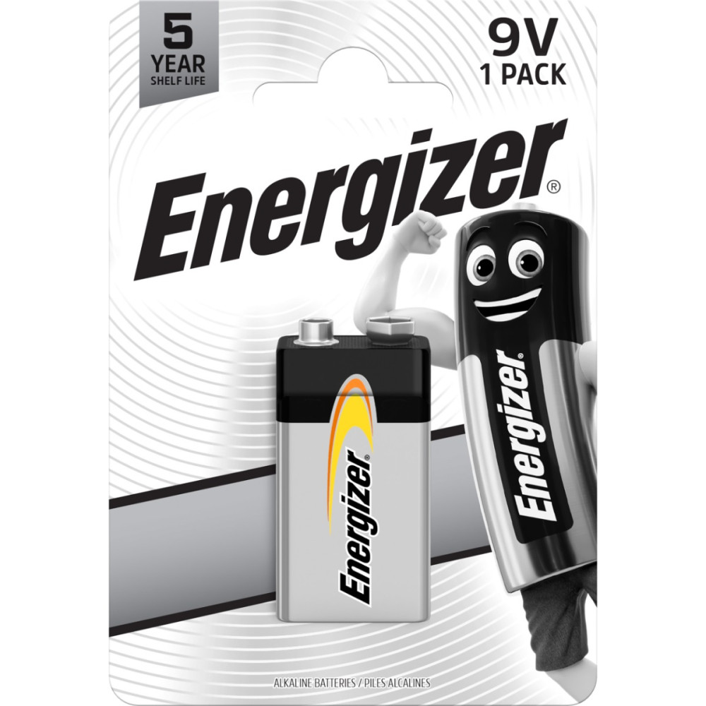ENERGIZER Everyday Αλκαλική Μπαταρία 6LR61 9V BL1