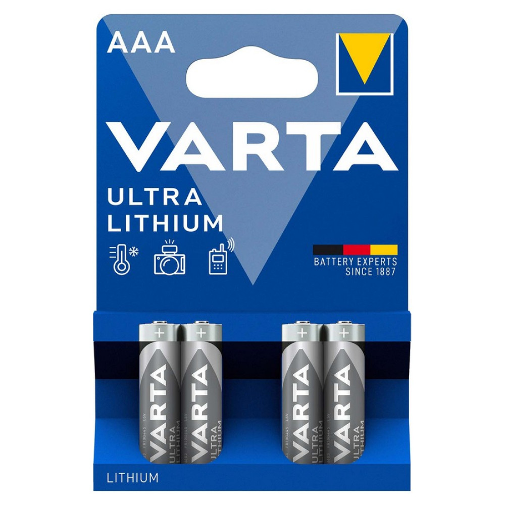 VARTA Ultra Λιθίου 6103 AAA (4τμχ)