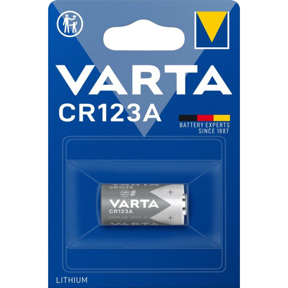 Varta Φωτογραφικών Μηχανών CR123 (1τμχ)