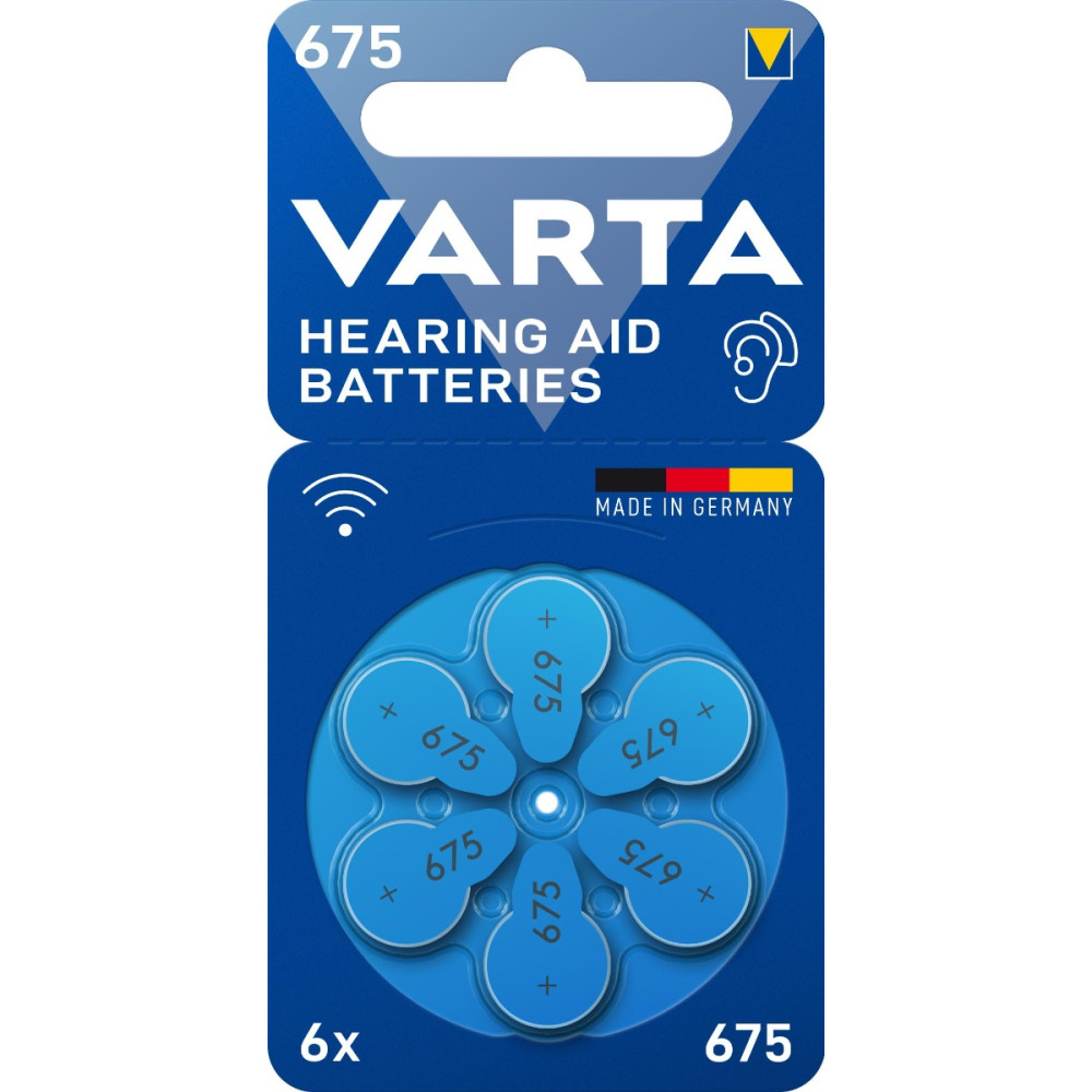 VARTA Hearing Aid 675 (6 τμχ)