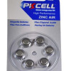 Pkcell 1.4V Zinc Air Μπαταρία Ακουστικών Βαρηκοΐας A13 6τμχ