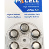 Pkcell 1.4V Zinc Air Μπαταρία Ακουστικών Βαρηκοΐας A675 6τμχ