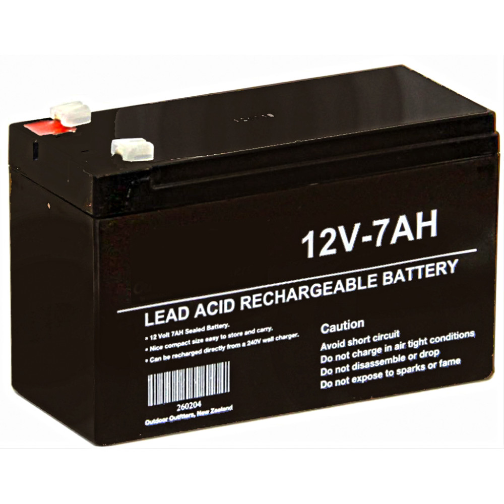 Sunlight Μολύβδου 12V 7A (6.4mm) για UPS(F2)