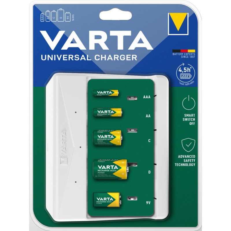 VARTA 57658 101 401 Φορτιστής Γενικής Χρήσης