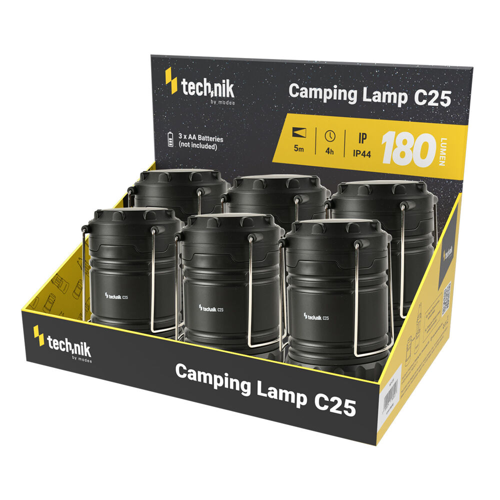Technik Φακός Camping C25 COB IP44 180lm
