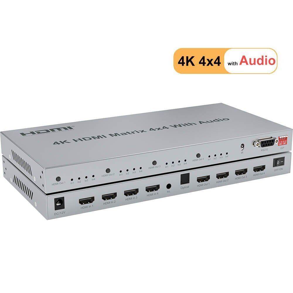 ATC HDMI Matrix 4 In / 4 Out 30Hz