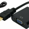 Μετατροπέας HDMI Σε VGA + Audio 0.2m