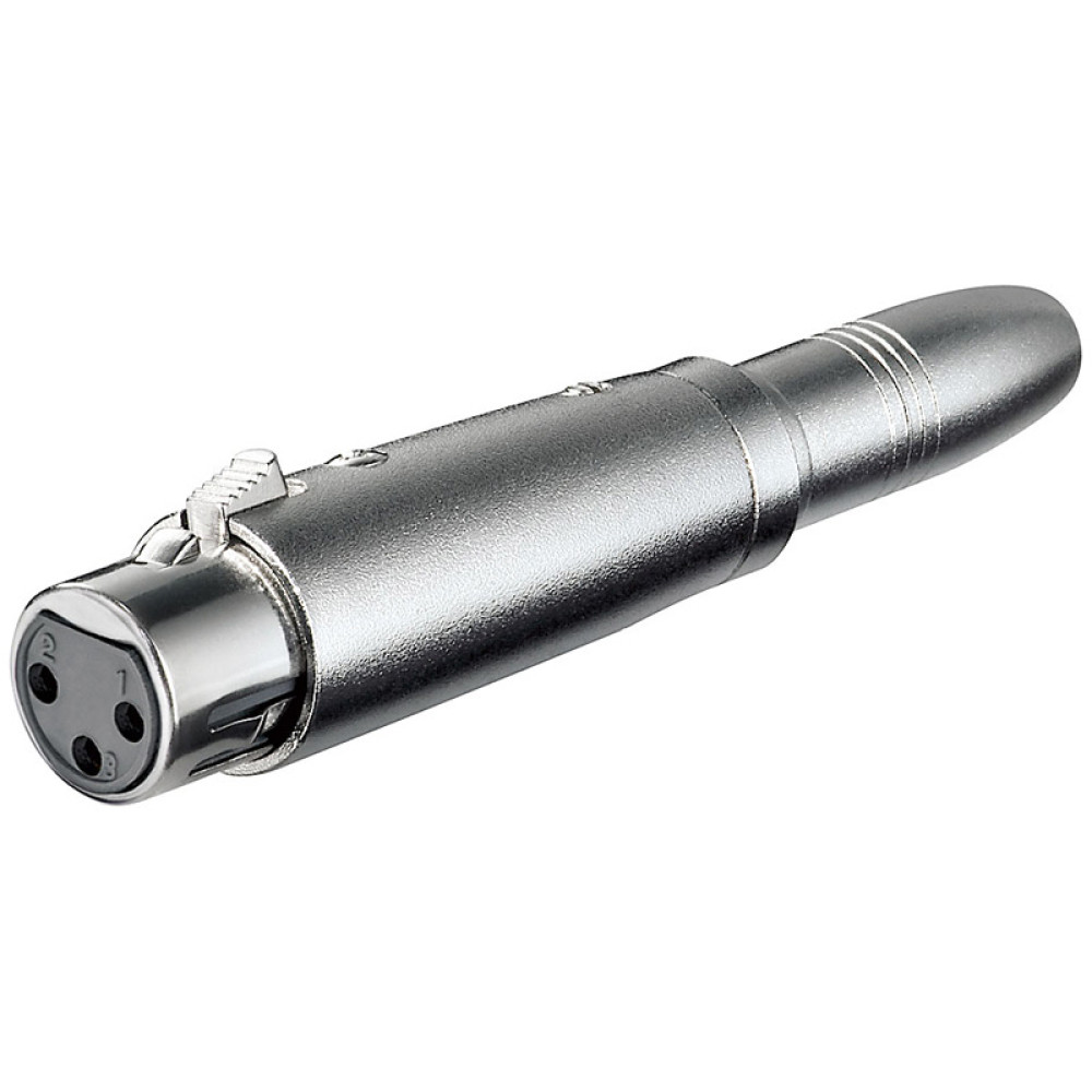 Μετατροπέας XLR Θηλ. / 6.35mm Θηλ.