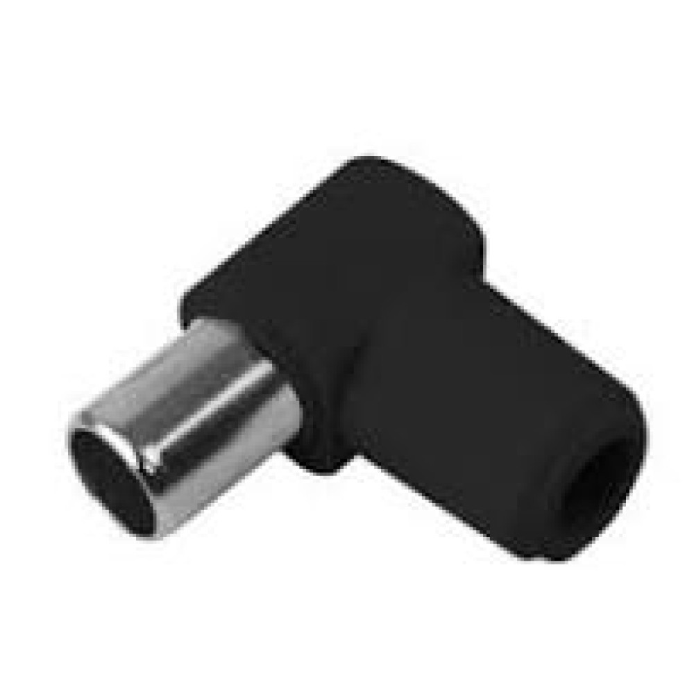 Γωνιακό Φις RF Θηλυκό 9.5mm Μαύρο