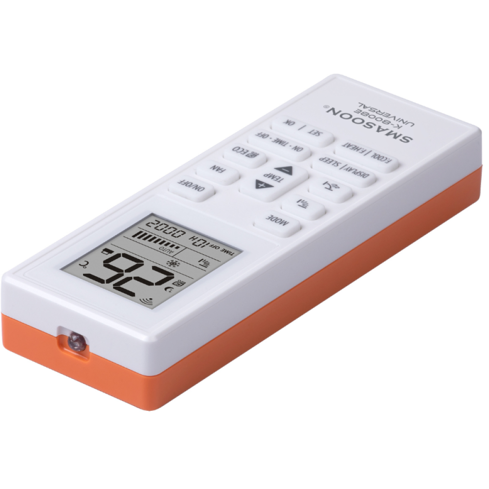 SMASOON K-8008E Universal Τηλεχειριστήριο Κλιματισμού Πορτοκαλί