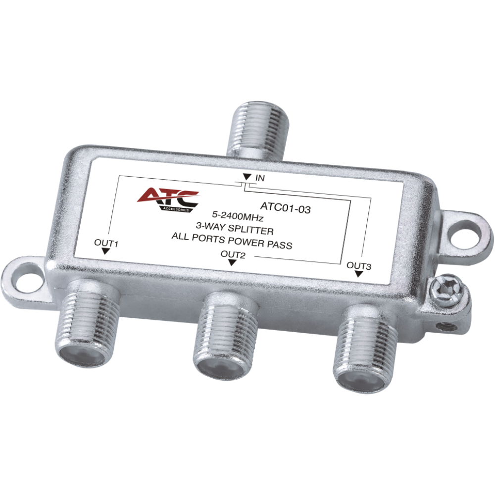 ATC Διακλαδωτής 3 Εξόδων 5-2400Mhz