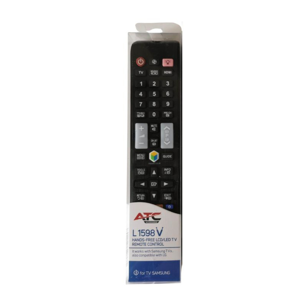 ATC Τηλεχειριστήριο Universal για Samsung LCD/LED TVs L1598V σε Σακουλάκι