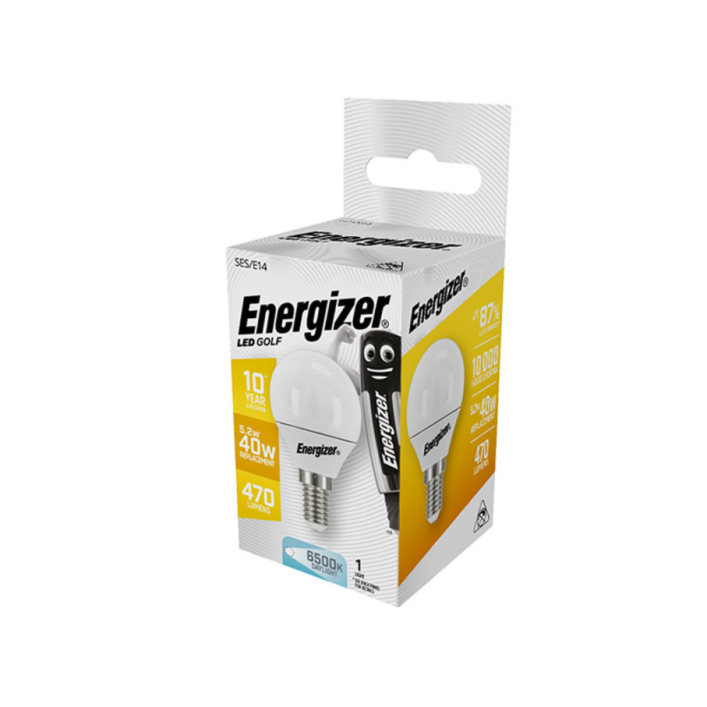 Energizer BEC Mini Σφαιρική Λάμπα LED OPAL 4.9W E14 470lm 6500K