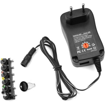Τροφοδοτικό 30W 12V/2.5A Switching με 6 Κεφαλές