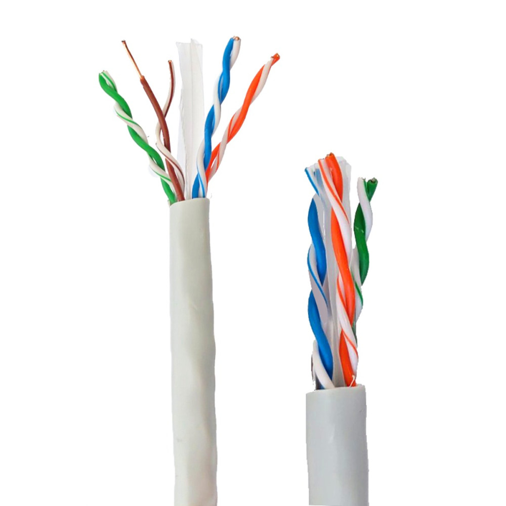 ATC Στροφείο Δικτύου ATC-613 UTP CAT6 305m Γκρί Εσωτερικό