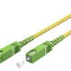 Goobay Καλώδιο Οπτικής FTTH Ίνας Μονής Λειτουργίας OS2 Κίτρινο 2μ