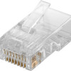 Goobay Φις Δικτύου RJ45 CAT 6 UTP χωρίς Θωράκιση 93828