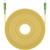 Goobay Καλώδιο οπτικών ινών (FTTH) μονότροπο (OS2) κίτρινο 1m (59638)