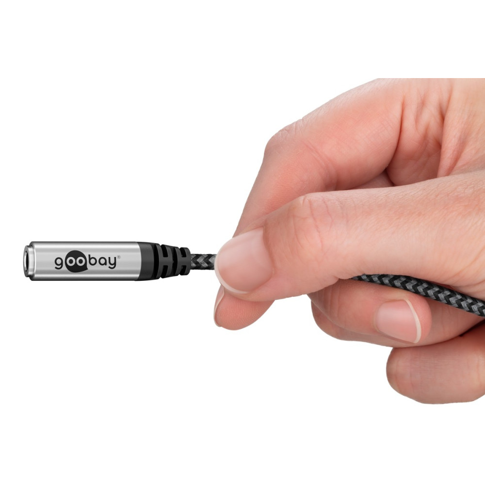 Goobay Καλώδιο Αντάπτορας USB-C σε 3.5mm AUX 0.15m