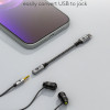 Goobay Καλώδιο Αντάπτορας USB-C σε 3.5mm AUX 0.15m