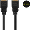 Goobay Essential High Speed HDMI Cable with Ethernet 4K/60 Hz 1.5 m