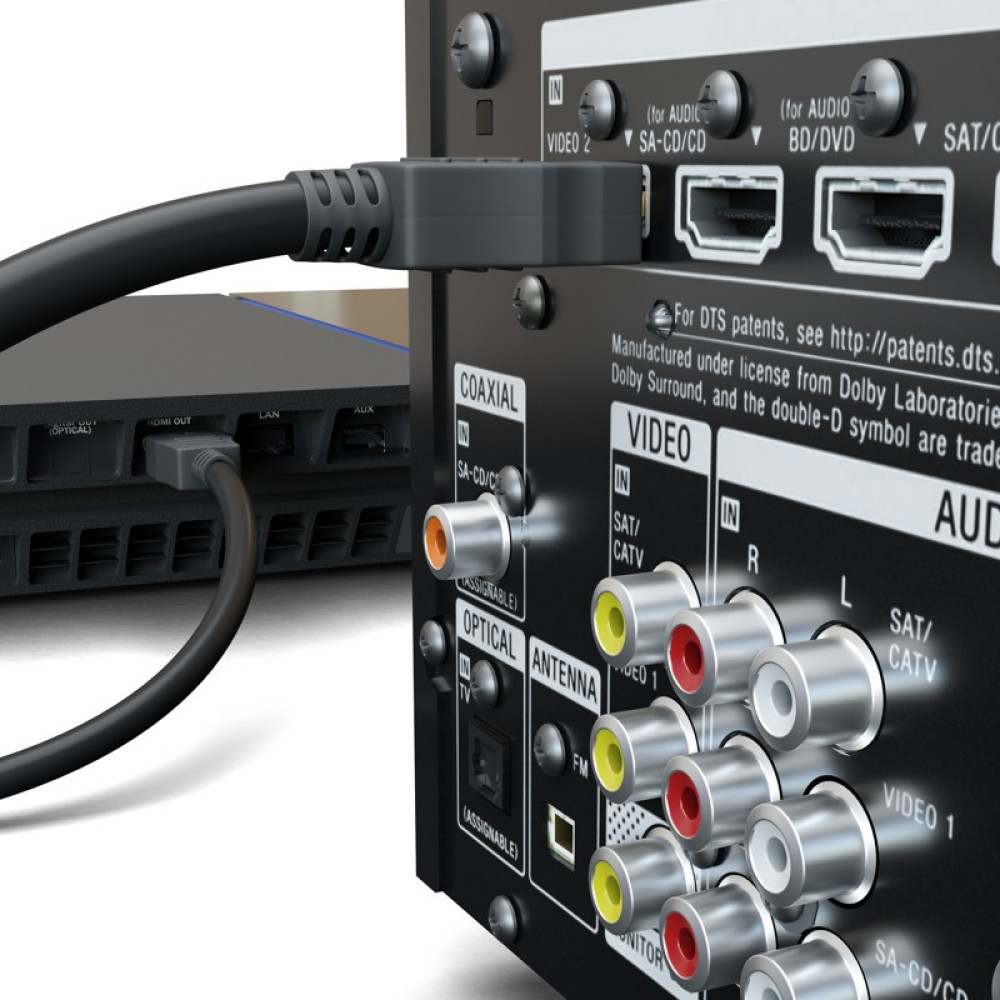 Goobay Essential High Speed HDMI Cable with Ethernet 4K/60 Hz 1.5 m