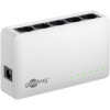 Goobay Gigabit Ethernet Switch 5 Θυρών 64563 Λευκό