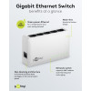Goobay Gigabit Ethernet Switch 5 Θυρών 64563 Λευκό