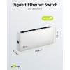 Goobay Gigabit Ethernet Switch 8 Θυρών 64564 Λευκό