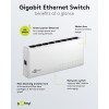 Goobay Gigabit Ethernet Switch 8 Θυρών 64564 Λευκό