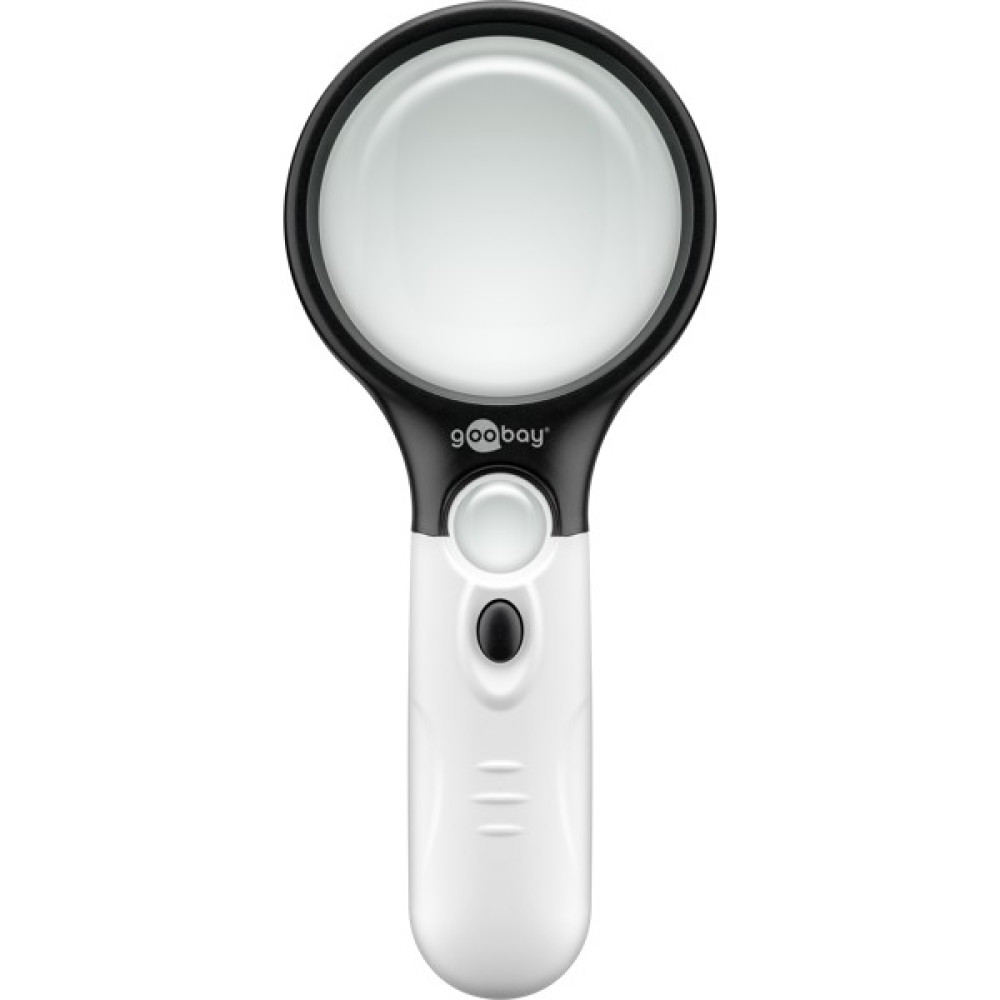Goobay 41255 LED Μεγεθυντικός Φακός για Διάβασμα Λευκός