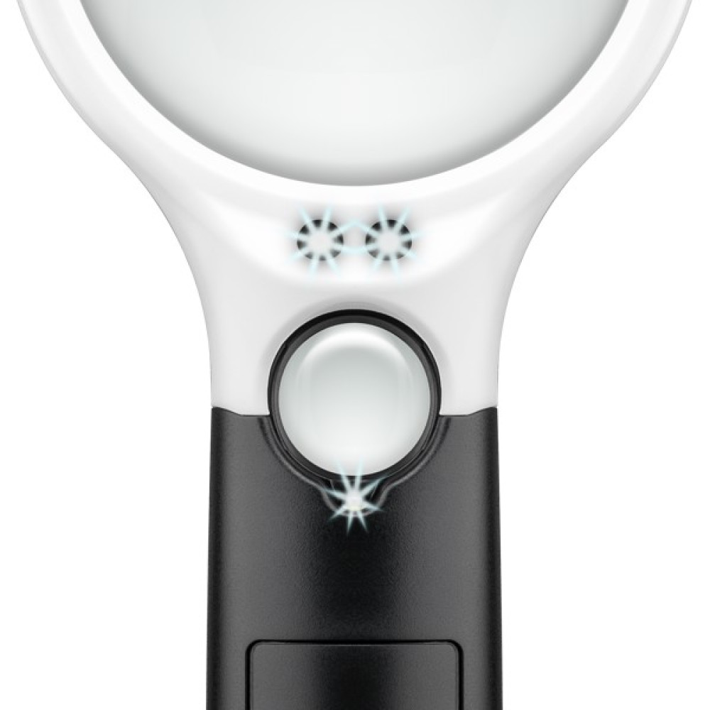 Goobay 41255 LED Μεγεθυντικός Φακός για Διάβασμα Λευκός