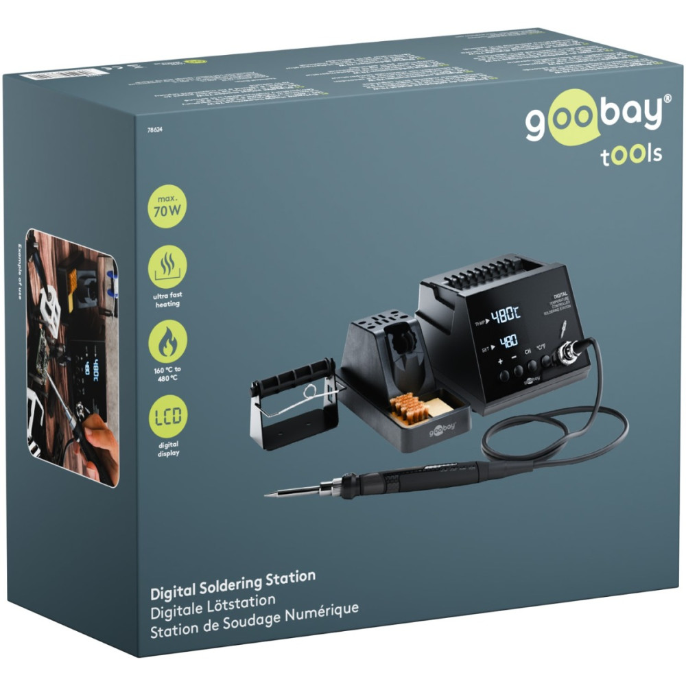 Goobay Tools Ψηφιακός Σταθμός Κολλήσεων 70 (78624)