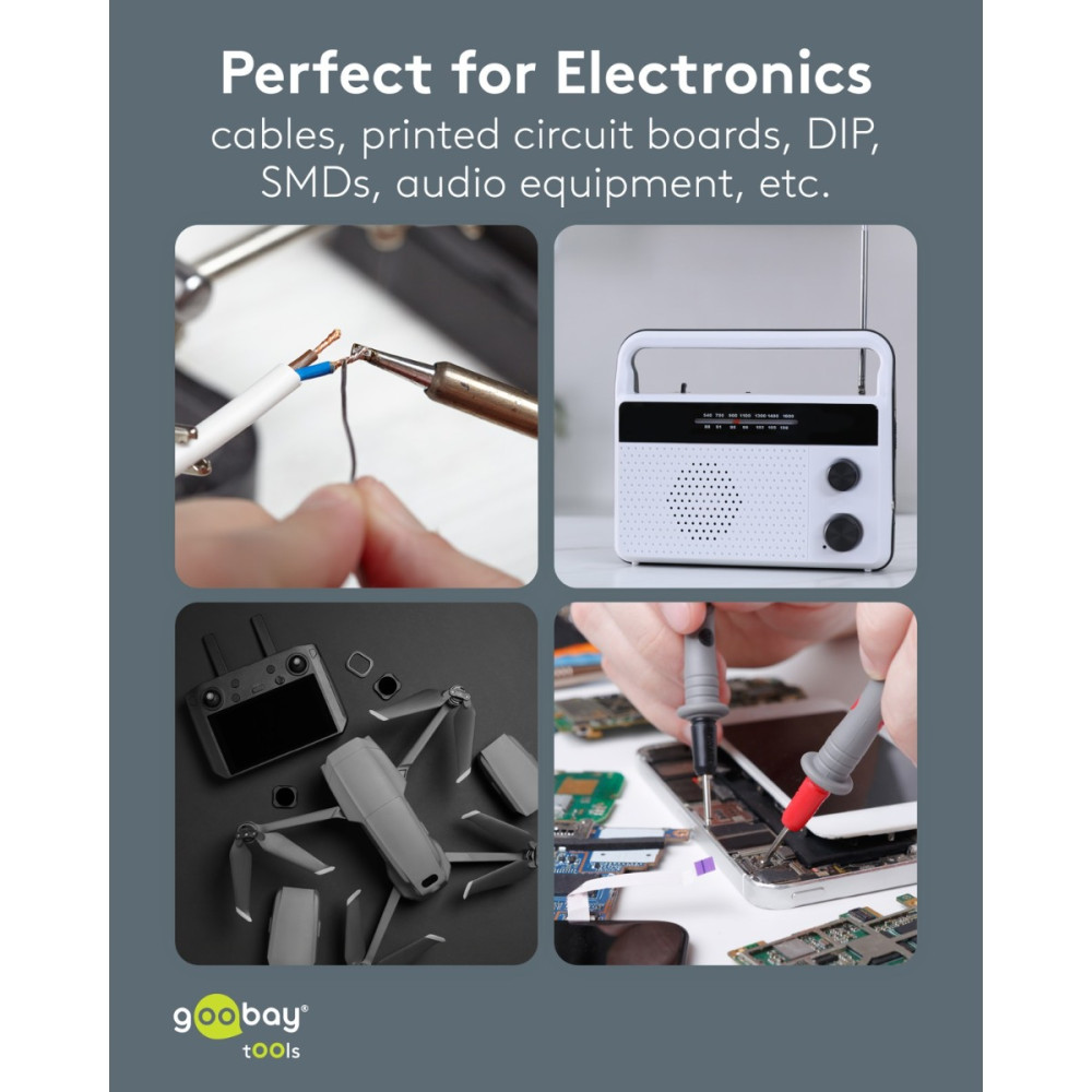 Goobay Tools Βασικό Σύρμα Συγκόλλησης Χωρίς Μόλυβδο (40844)