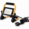 AVIDE LED Ηλιακός Προβολέας Slim SMD 30W με Βάση 1,5m 4000K