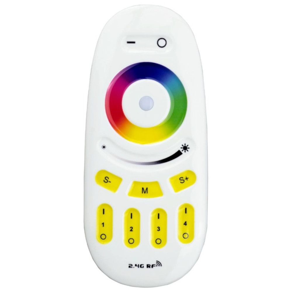 Avide LED Ταινία 12V RGB+W 4 Ζωνών Τηλεχειριστήριο για 120W Ελεγκτή