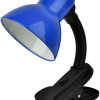 Avide Basic Φωτιστικό Γραφείου Κλιπ Μπλε Max 60W
