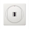 EON HDMI/HDMI socket Keystone, white