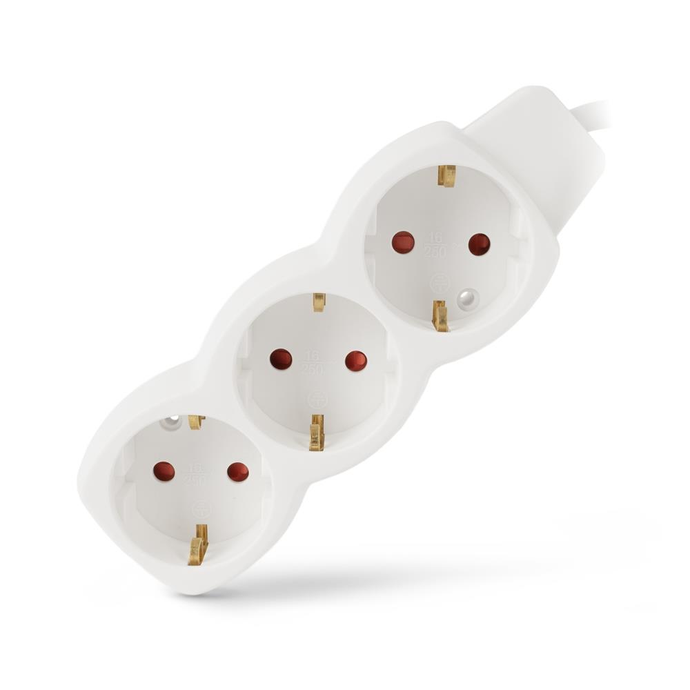 Entac Πολύπριζο 3 Θέσεων 3x1.0mm 1.5m