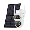 XO CR19 Εξωτερική Solar Κάμερα 4G AOV με Διπλό Φακό & 4 Megapixel