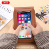 XO CB18 Τσάντα Χιαστί για Smartphones Καφέ